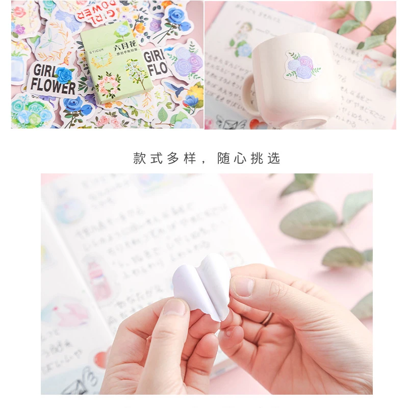 46 шт./кор. прекрасная японская девушка мало времени мини дневник Бумага