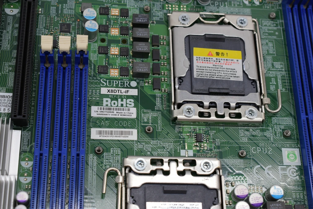 Для Supermicro X8DTL-iF 1366 pin DDR3 поддерживает REGECC dual X58 сервер оригинальная подержанная материнская плата