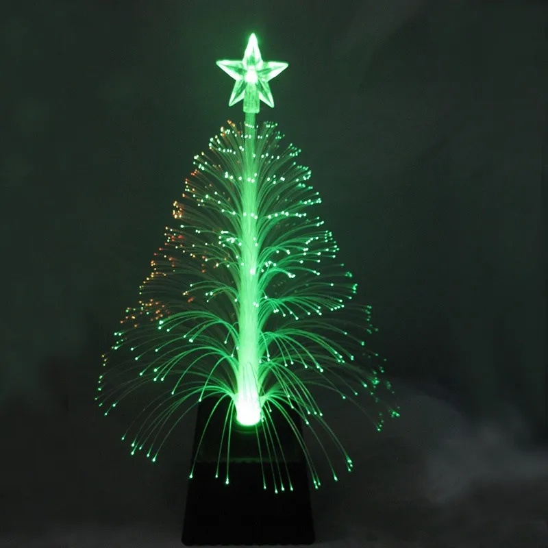 Светодиодная мини-лампа для рождественской елки ночник меняющий цвет реквизит