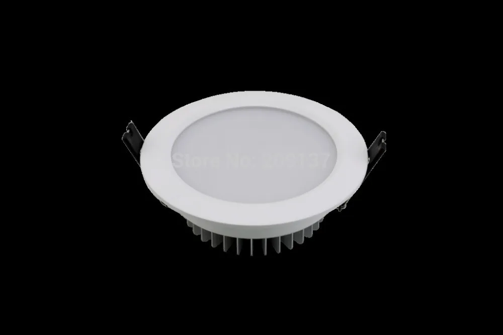 

DHL free shipping 5W 7W 9W 12W 15W led downlight recessed smd 5730 white body color 5730 SMD ceiling dimmable LED light