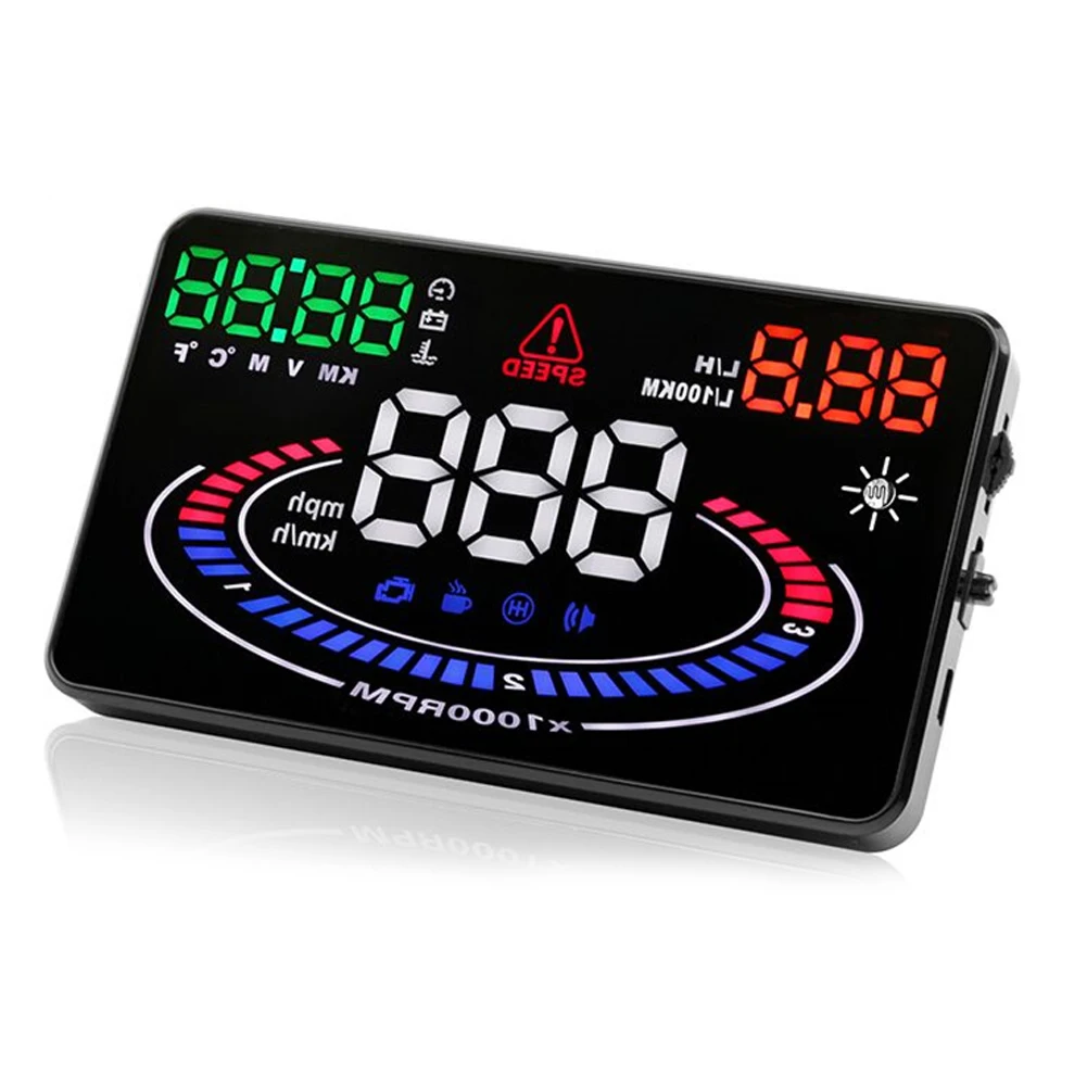 

E300 Car HUD Head Up Scanner System Fuel Consumption Display OBD2 Interface