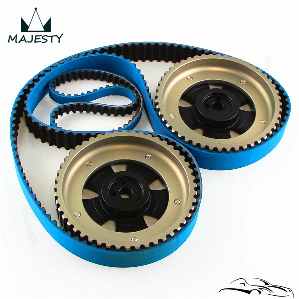 Ремень ГРМ + Balance Cam Gear подходит для EVO 1-9 Eclipse DSM 4G63 92-06 черный |
