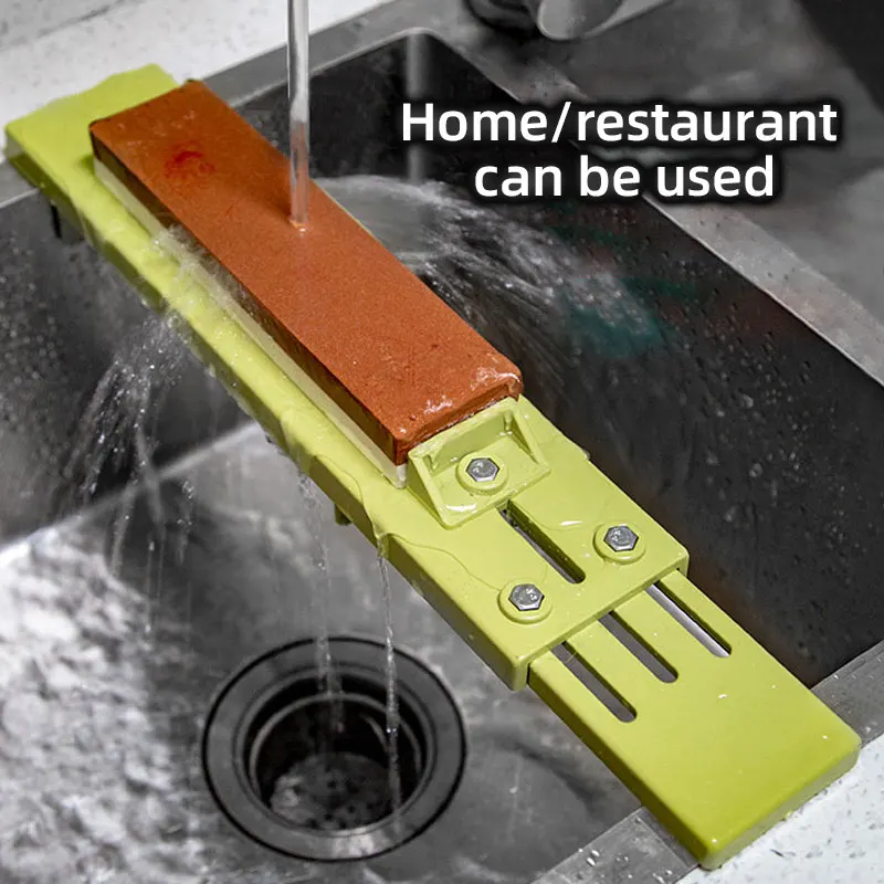 whetstone sink rack sharpening stone holder adjustable bridge kitchen knife sharpener accessories grinder tools machine gadgets free global shipping