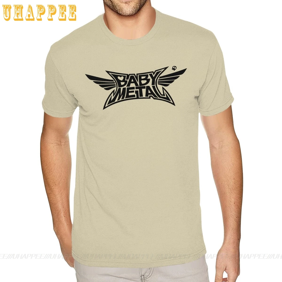 Футболка мужская с коротким рукавом и круглым вырезом большого размера|Мужские