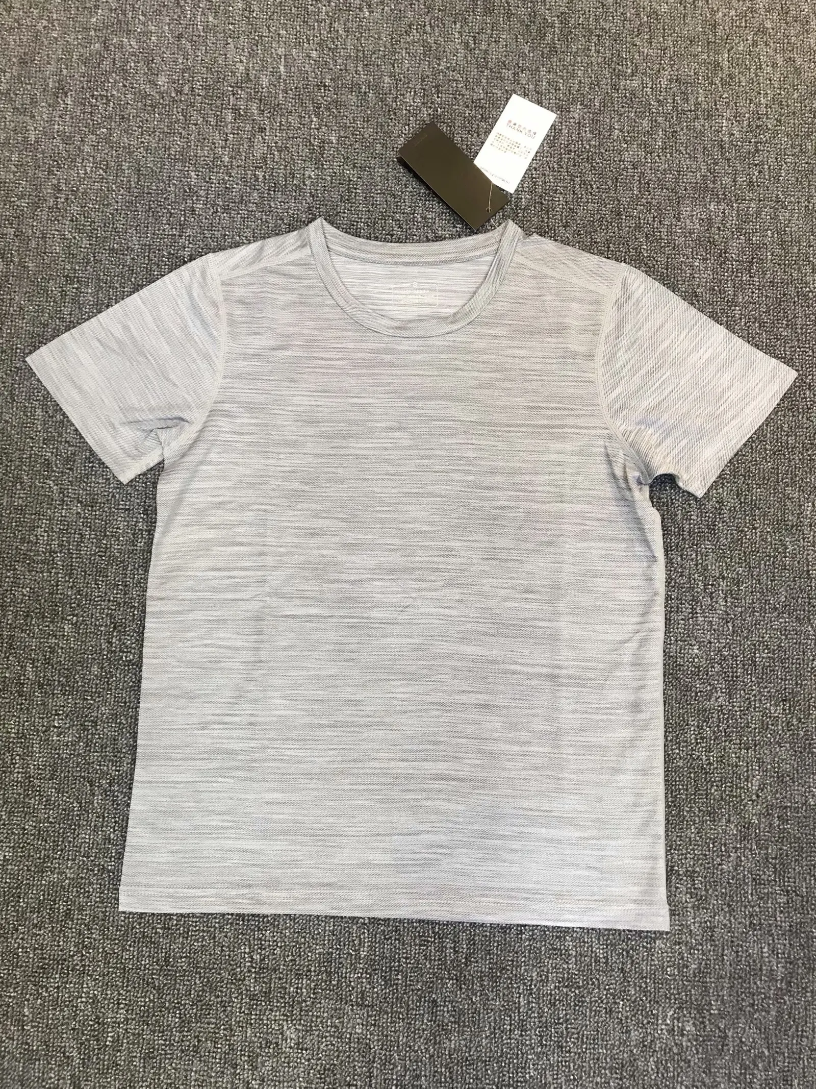 

Spandex Sports Gym T Shirt Men Short Sleeve Dry Fit T-Shirt Compression stretch Top Workout Fitness Training Running Shirt S-6XL