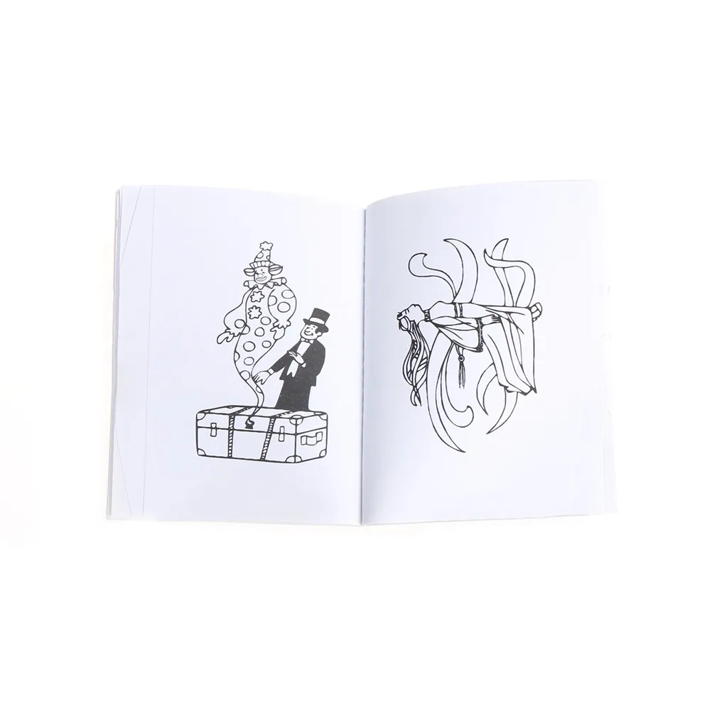 

1Pc New Magic Coloring Book Comedy Magic Coloring Book Magic Tricks Illusion Kids Toy Tour 13.6*10.3*0.6cm