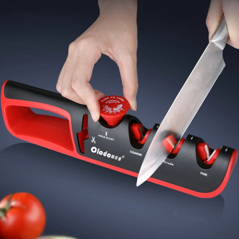 

Вольфрам Сталь ножницы Ножи Точилки Керамика Многофункциональный 3-я ступенями Ножи точилка ручная Afilador Кухня инструменты DG50KS