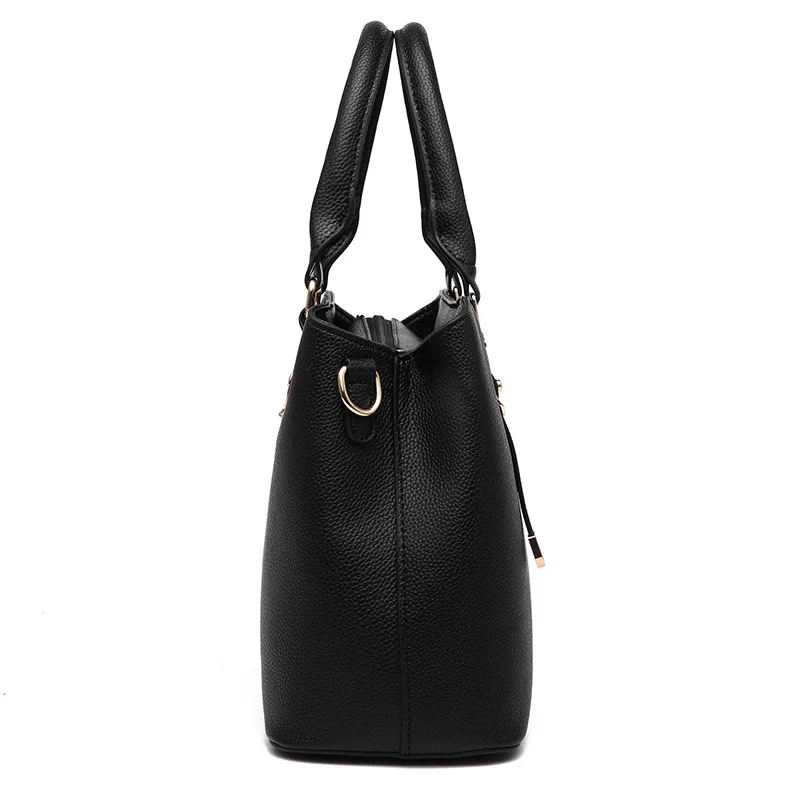 Плечевая сумка с принтом женская из искусственной кожи ручной работы ретро