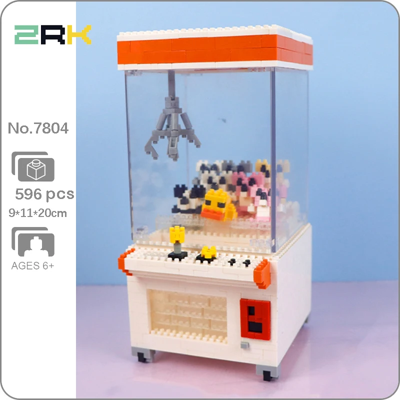ZRK 7804 зажим для игровой площадки машинка кукол Ловец животных утка панда DIY Мини