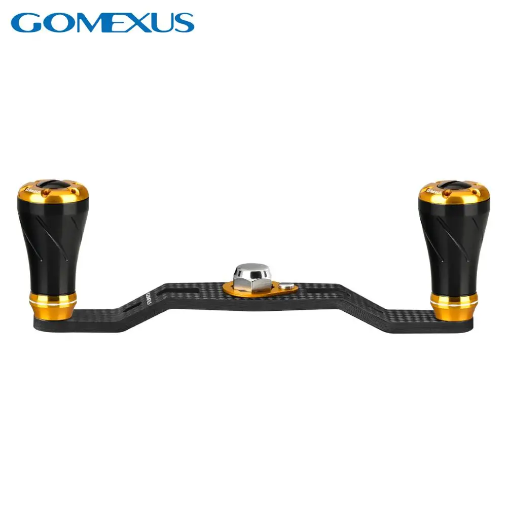 Фото Gomexus мощная ручка из углерода 95 мм для Shimano Curado Daiwa Zillion Abu Garcia Revo baitcasing катушка