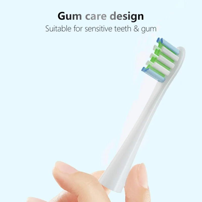 Сменные насадки для электрической зубной щетки всех Oclean X/X PRO/ Z1/ F1/One/ Air 2/SE мягкая