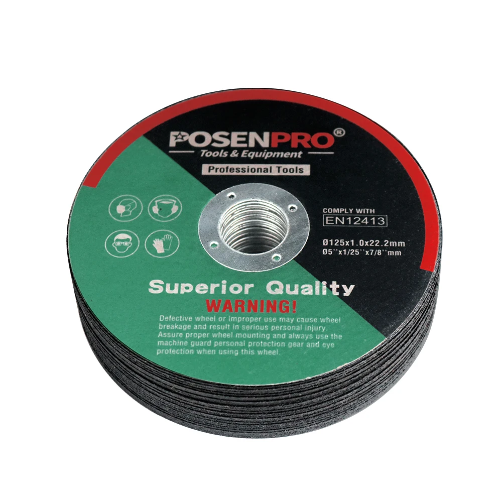 Шлифовальный круг POSENPRO 125 мм режущий диск из нержавеющей стали 5 дюймов 100 |