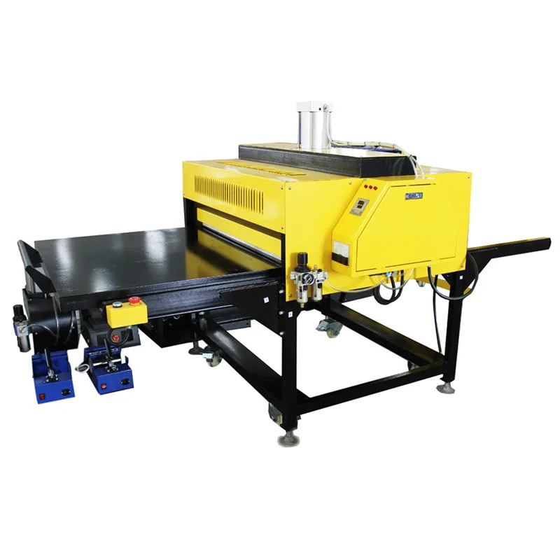 39 x 47 Pneumatic Double Working Table Large Format Heat Press Machine with Pull-out Style, 220V 3P