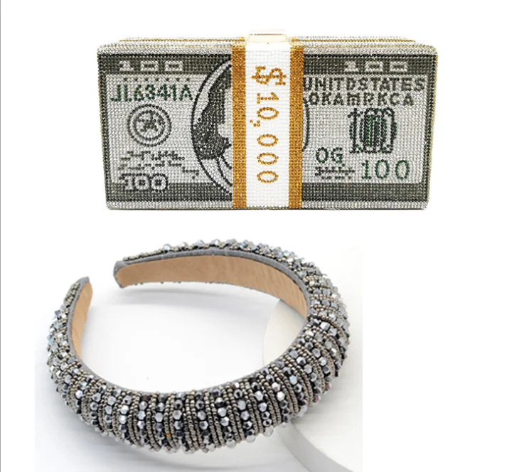 Лучшие цены хорошая широкая Женская повязка на голову с узлом и сумкой через