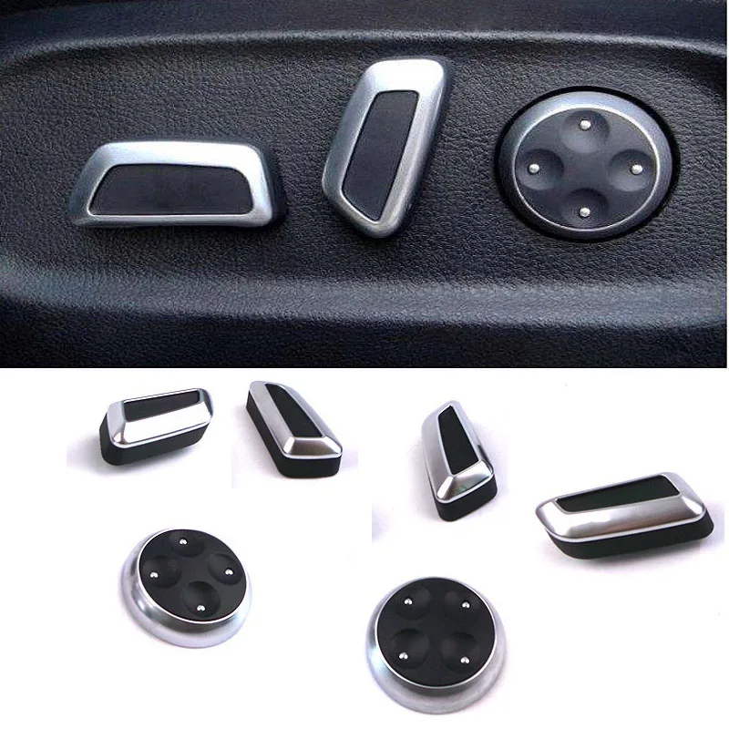 

Высококачественный чехол для Audi A3, A4, B8, A5, A6, C7, A7, Q3, Q5, декоративный переключатель для салона автомобиля с регулировкой сиденья