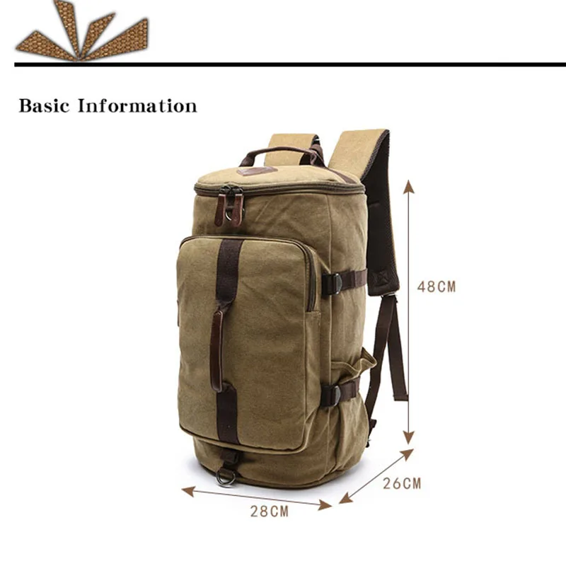 Мужской рюкзак большой вместимости многофункциональная дорожная сумка