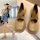 2021 туфли Лолиты в японском ретро-стиле; Мягкие женские туфли на высоком каблуке; Водонепроницаемая Обувь для колледжа; Туфли Мэри Джейн