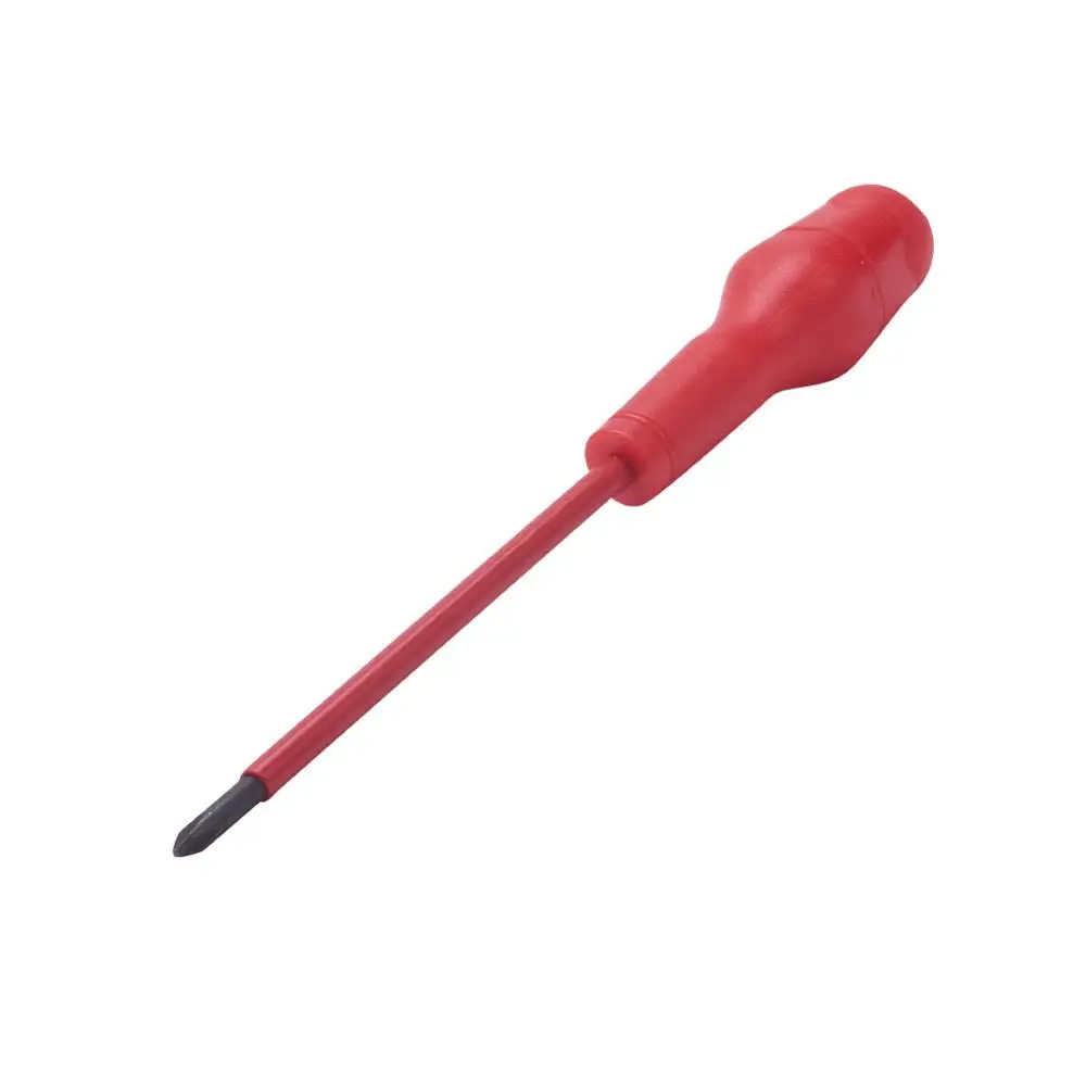 

3~6mm Tip One-Color Insulated Cross Screwdrivers 117~265mm Total Length CRV Magnetic Phillips Screwdriver