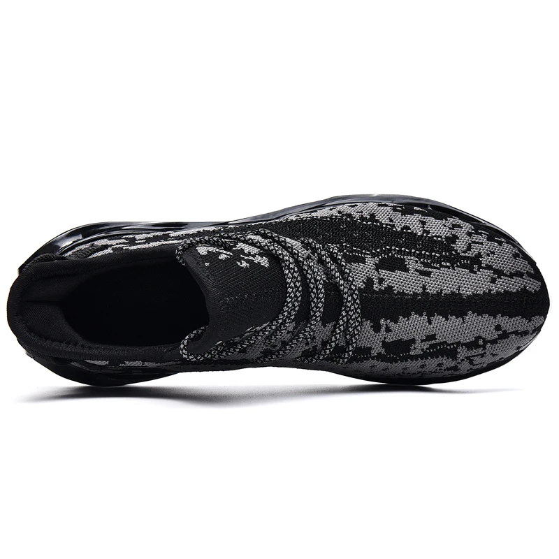 

Men Sneakers Running Men Jogging Footwear Leisure Big Size 39-46 Lightweight Damping Thick Bottom Breathable Lace-up Sneaker