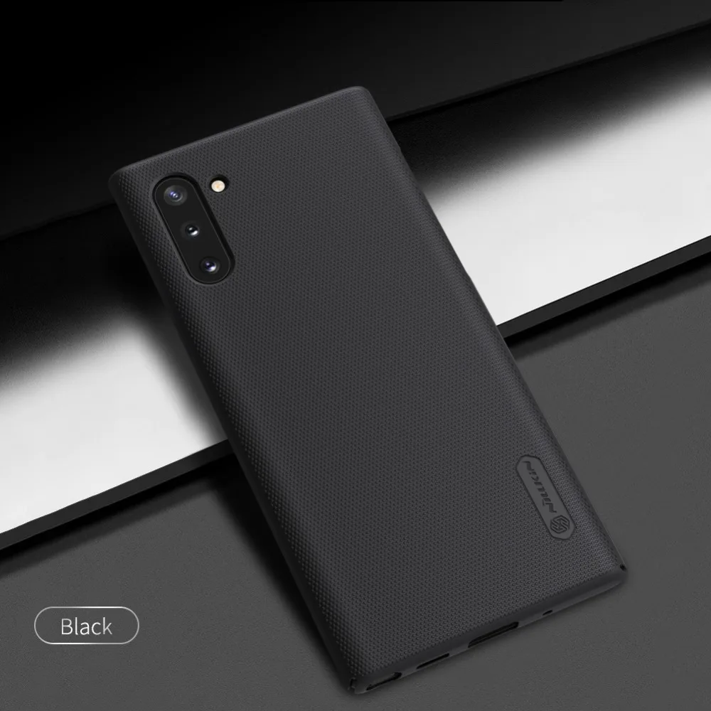 Чехол для samsung Note 10, чехол для samsung Note 10 Plus, NILLKIN, супер матовый щит, матовая твердая задняя крышка, чехол, подарок, держатель для телефона