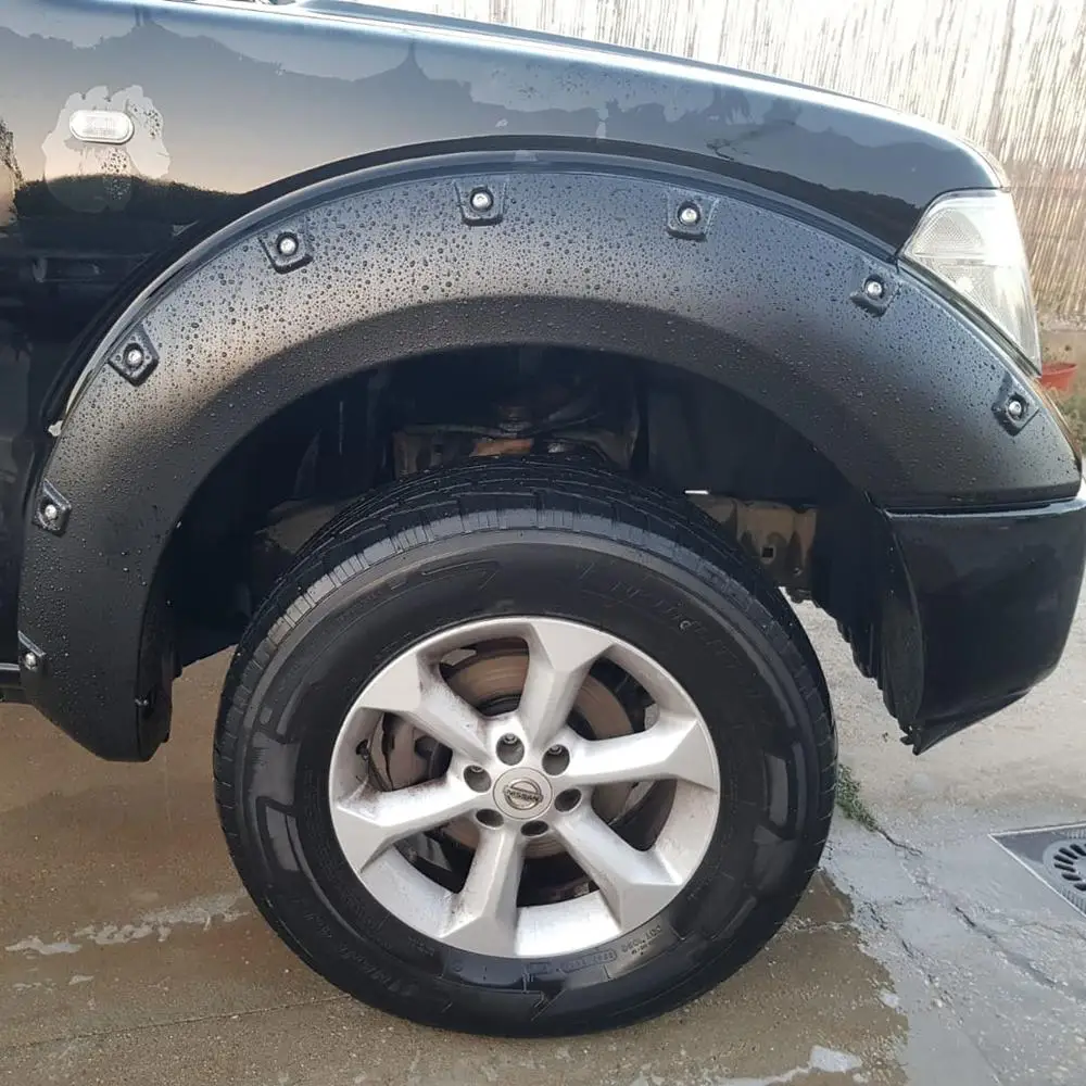 Крыло Колеса арки крыло вспышки для Nissan NAVARA Frontier D40 2006 2013 с прикроватной тумбочкой