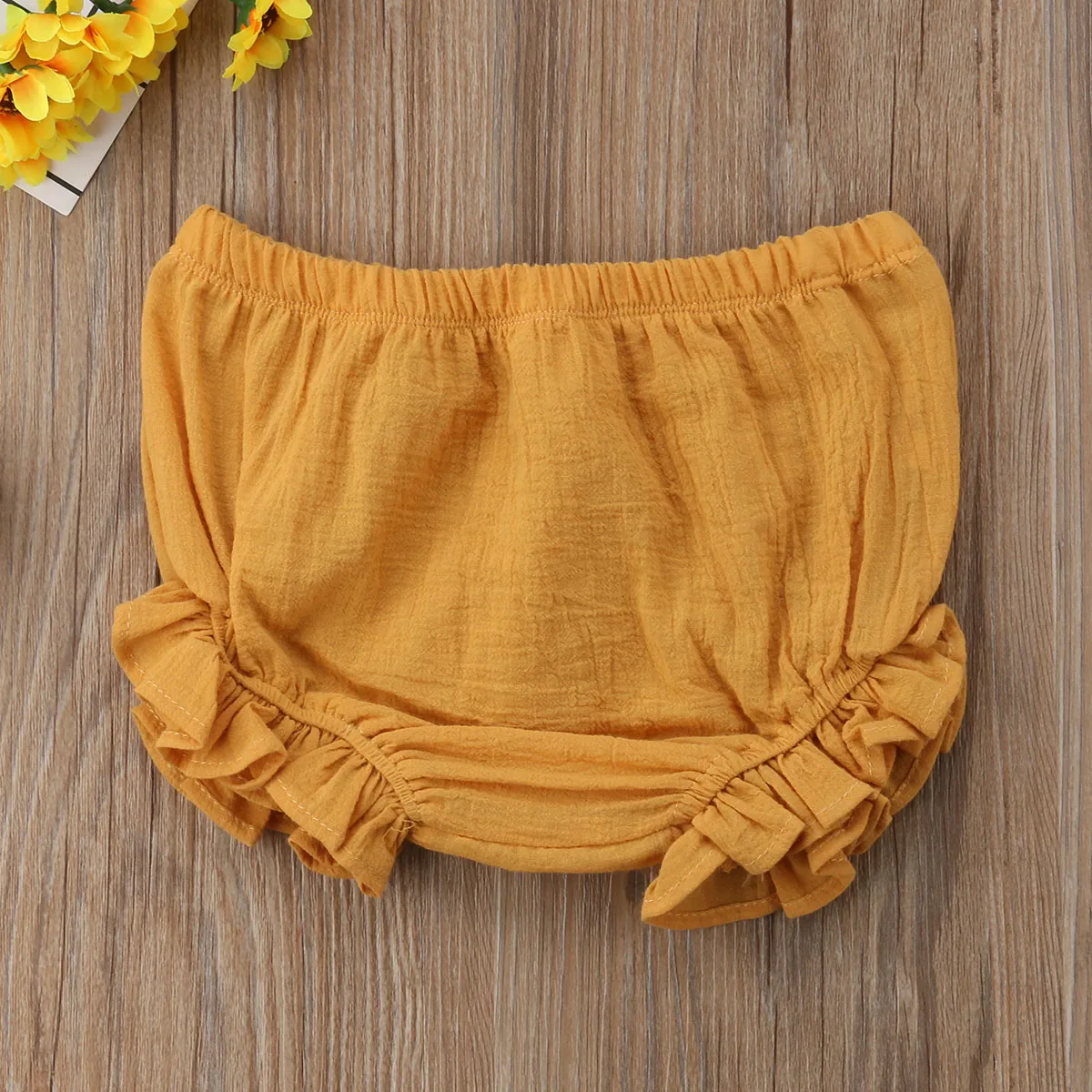 Новое поступление шорты с оборками для маленьких мальчиков и девочек