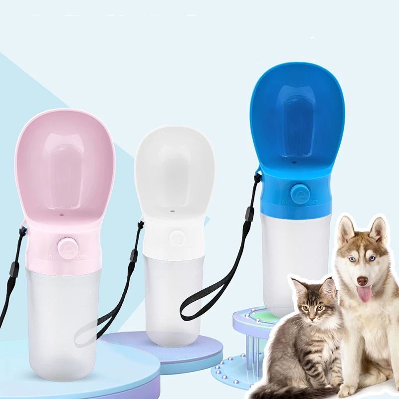 

Pet Dog Water Bottle 350Ml Leakproof Kettle for Outdoor Dogs and Cats Drinking Feeder Water Bowl Travel Water Bowl Pet Product