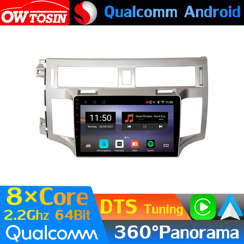 Восьмиядерный автомобильный мультимедиа Qualcomm Android для Toyota Avalon GSX30 2005 2010 GPS DTS HIFI 360