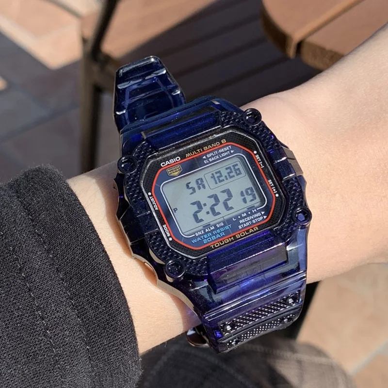 Чехол из ТПУ для Casio G-Shock DW-5600 GW-5610 G-5600, сменный прозрачный  ремешок для часов, Аксессуары для браслета | Наручные часы | АлиЭкспресс