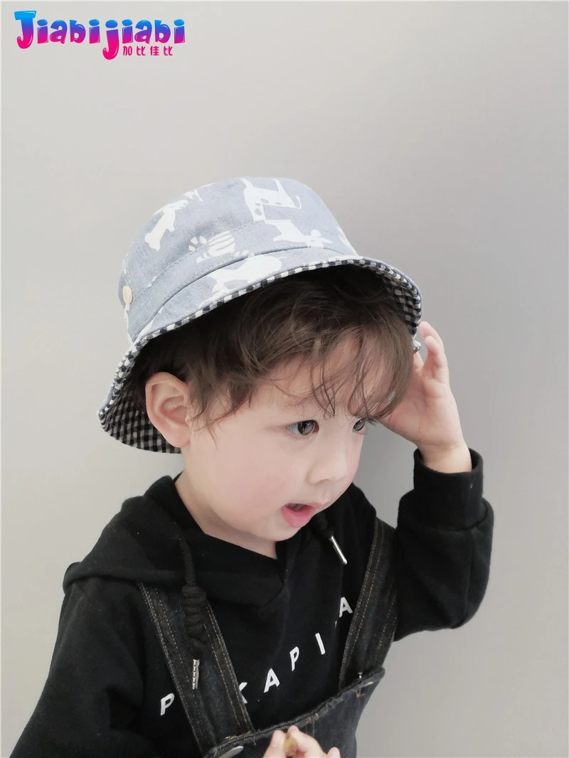 Детская осенне-Весенняя пляжная шляпа с изображением героев из мультфильмов для