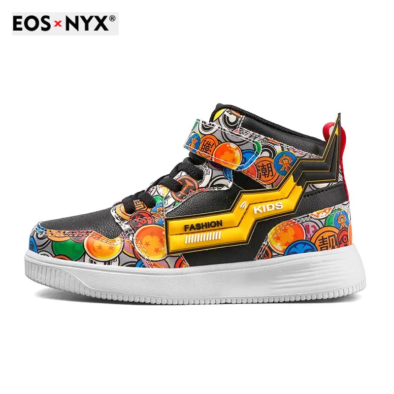 Кроссовки EOSNYX детские с высоким берцем брендовые мягкие повседневные для