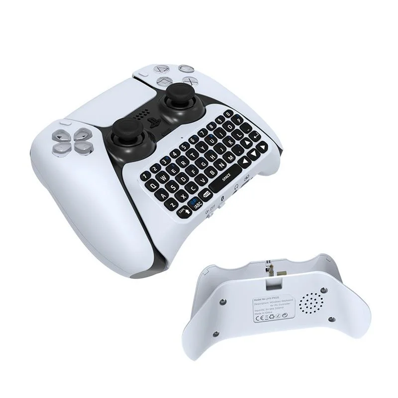 

2021 New Ps5 Handle Wireless Bluetooth 3.0 External Keyboard With Built-in Speaker For Voice Chat Input