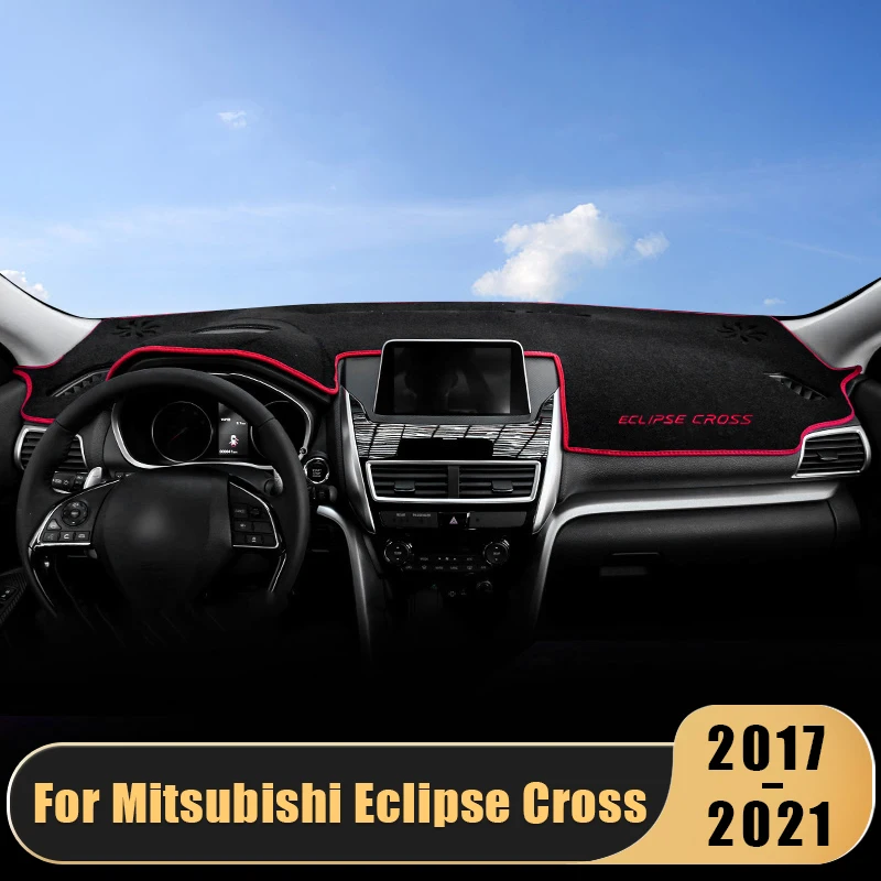 

Car Dashboard Cover Mat For Mitsubishi Eclipse Cross 2017 2018 2019 2020 2021 Dash Board Shade Pad Anti-UV Protector Accessories