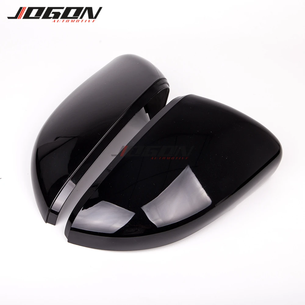 Аксессуары блестящая черная оправа крышка зеркала заднего вида для VW Golf 6 GTI R20 MK6