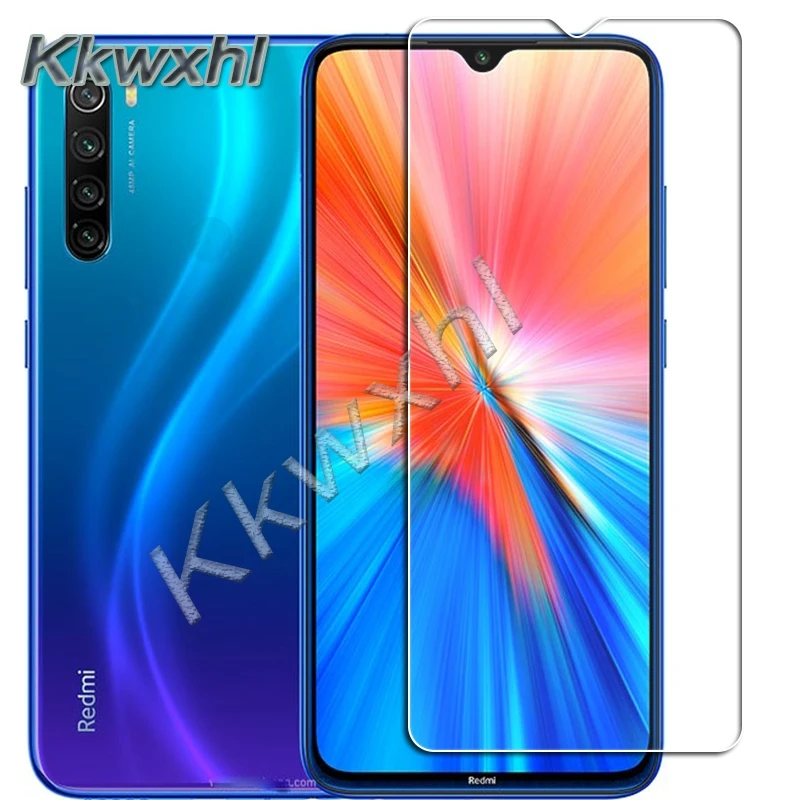 

Закаленное стекло 9H HD для Xiaomi Redmi Note 8 2021, Защитная пленка для Note8, защитная пленка для экрана