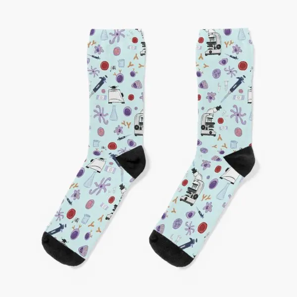 

Science Crew Socks Best Mens Women Black Ankle Knee High