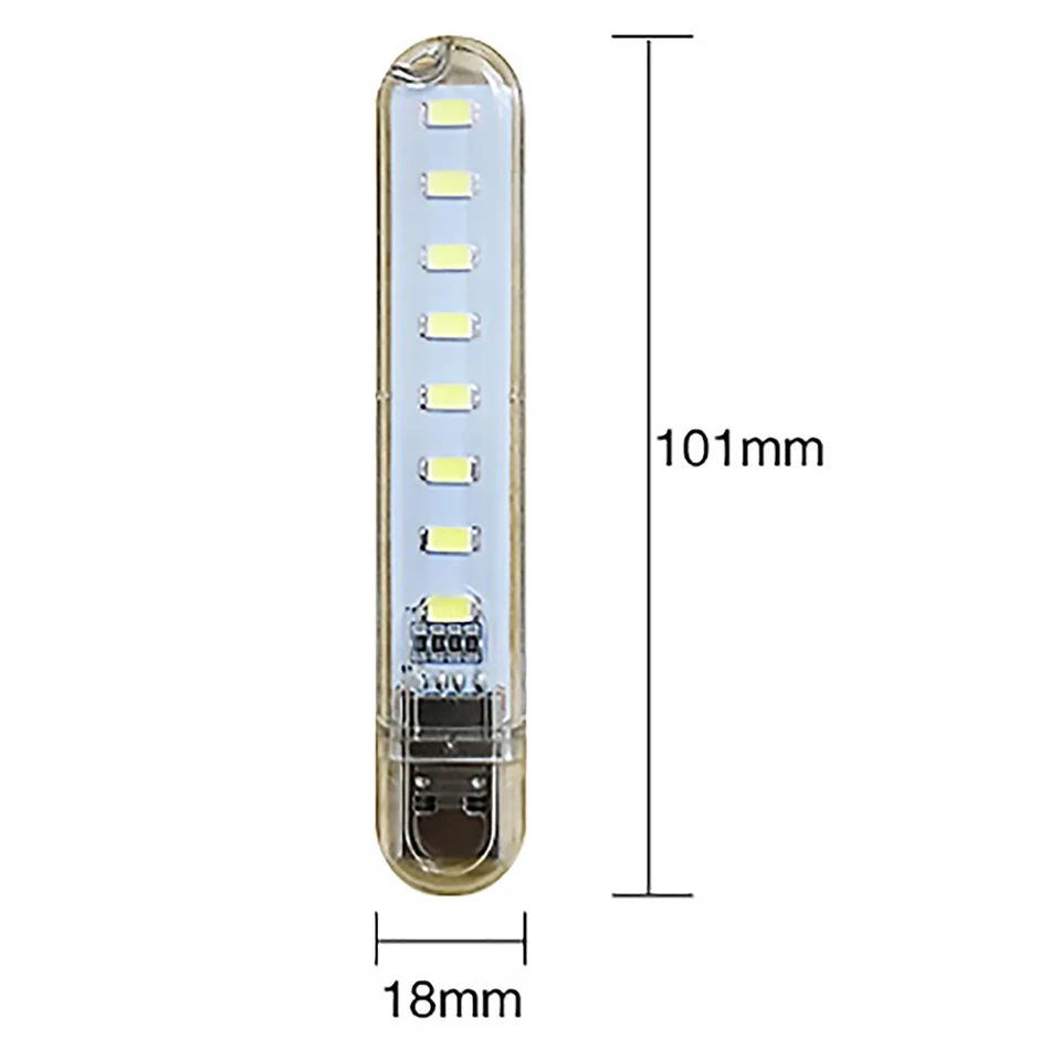 Портативсветильник USB лампа для чтения 5 в пост. Тока 8 светодиодов|Лампы чтения| |