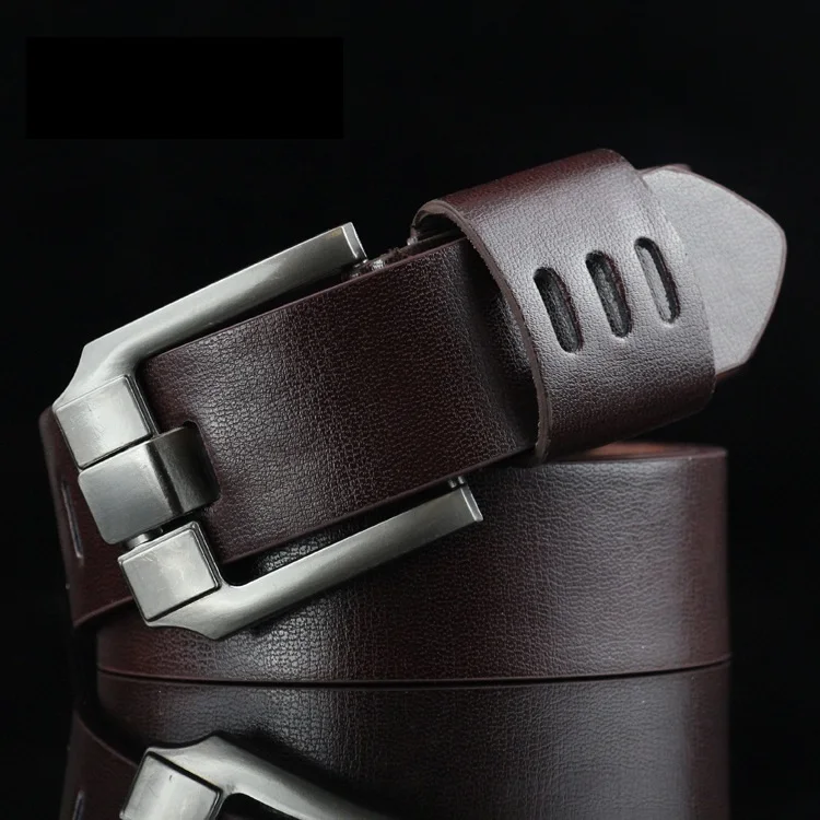 New Hasemeka Designer Belts Men High Quality Genuine Leather Belt for Men Luxury Ceinture Homme Military Style 130CM HM202