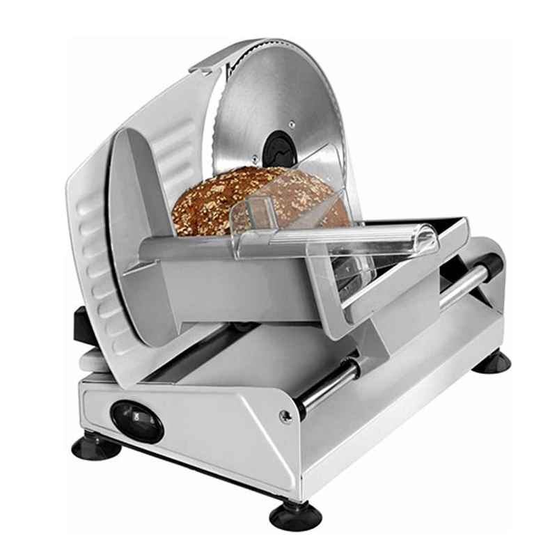 Electric household meat slicer beef meat slicer toast bread small meat grinder stainless steel body