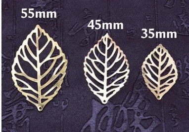 500pcs Metal leaf Wedding accessories 564-226B