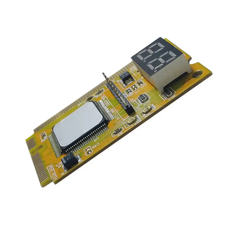2-цифра Портативный компьютер PC Mini PCI-E LPC ноутбук анализатор тестер материнская плата печатная плата для отладки проверки диагностическая карта