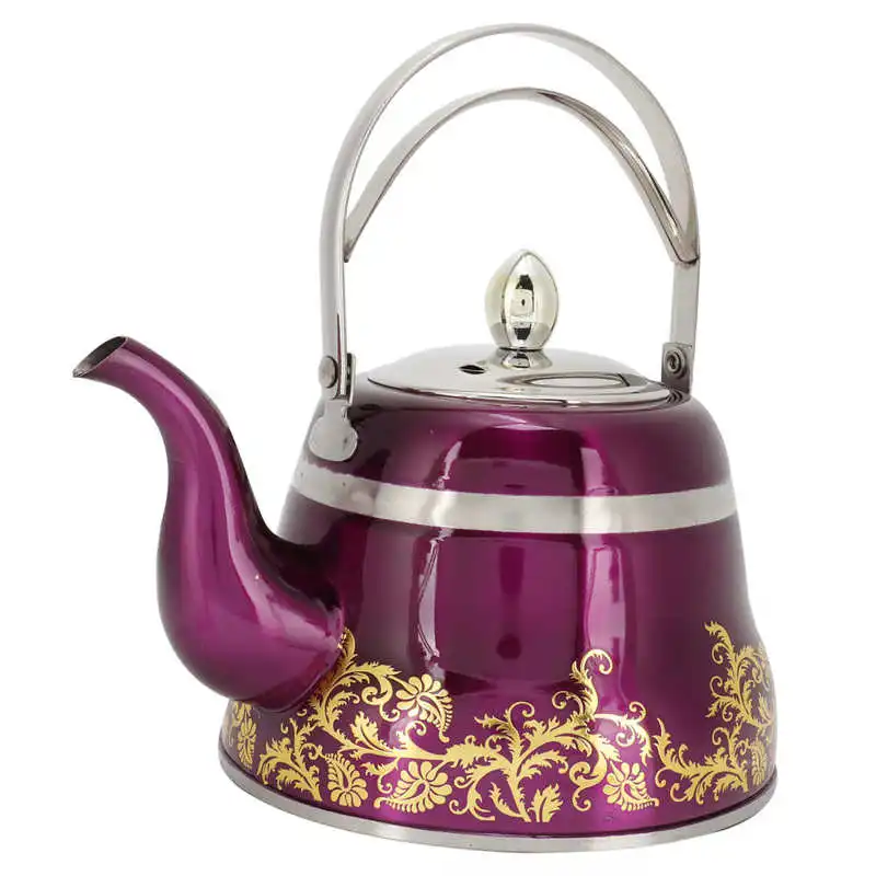 Стеклянный чайник чайники 1.5L классическом римском чай Кофе воды Кухня аксессуар