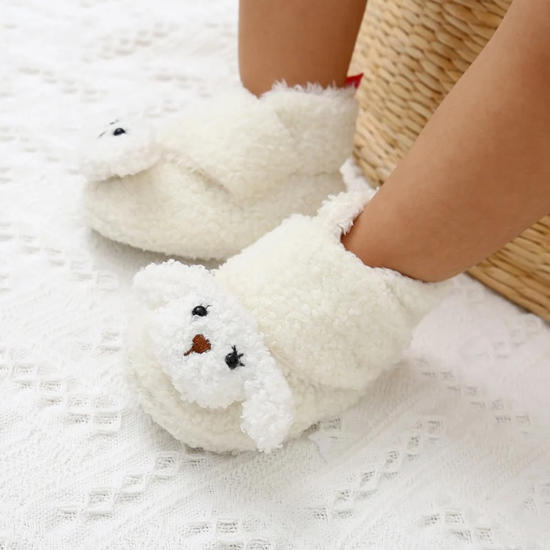 

Winter Sweet Newborn Baby Girls Princess Winter Boots First Walkers Soft Soled Infant Toddler Kids Girl Footwear Shoes