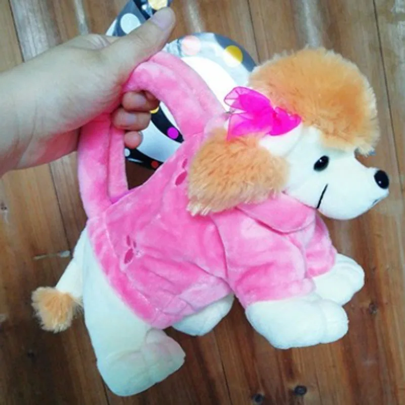 

Vehicle-mounted Plush storage box lady's handbag lady's plush toy handbag