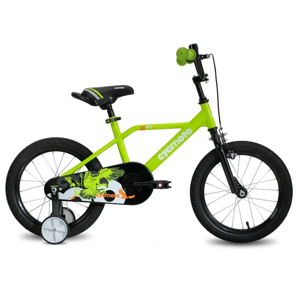 

3 Color Kids Bike with Training Wheels 14 16 inch Bikes US Warehous Kickstand for Girls Boys Child Bicycle Free Shipping