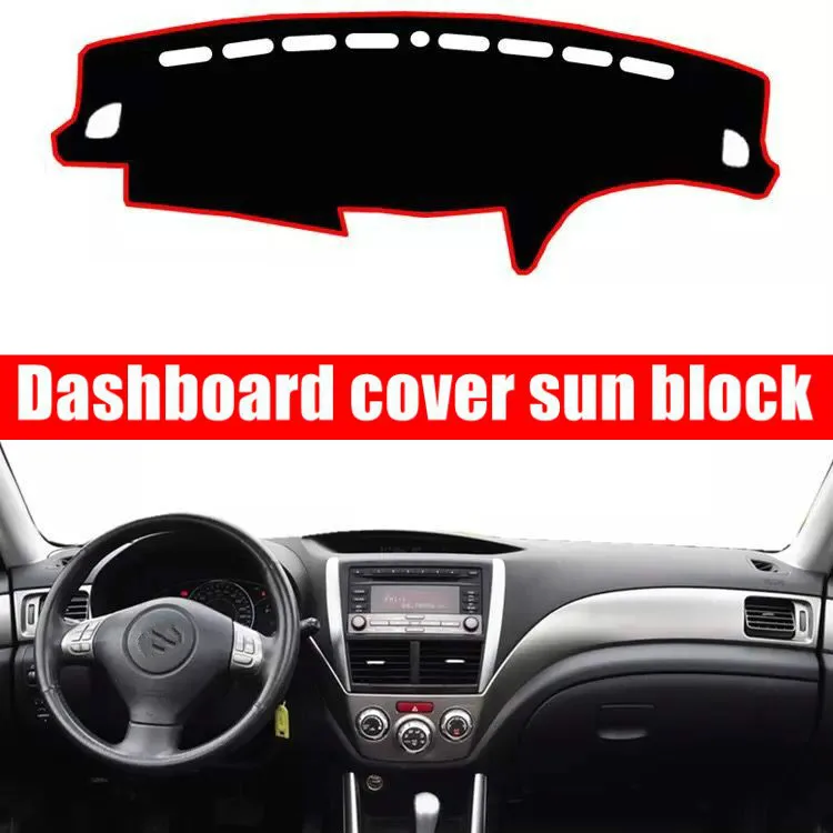 

Car Dashboard Cover Sun Shade Non-slip Dash Mat Pad Carpet Car Stickers Interior Accessories For Subaru Forester 2008-2012
