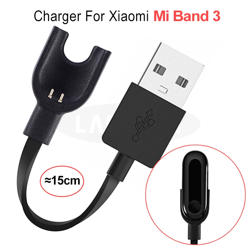 Smart Wristband Accessories For Mi Band 2 3 4 USB Dock Charger Cable Replacement Cord Charger Adapter For Xiaomi Mi Band 2 3 4 - Цвет: For band 3