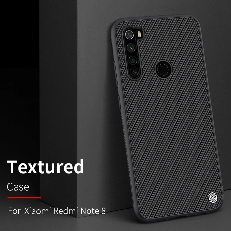 Чехол накладка Nillkin для Xiaomi Redmi Note 8/Note8 Жесткий из поликарбоната и мягкого ТПУ