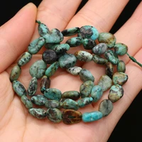 new arrival natural stone beads irregular african turquoised scattered beads for jewelry making diy bracelet necklace crafts