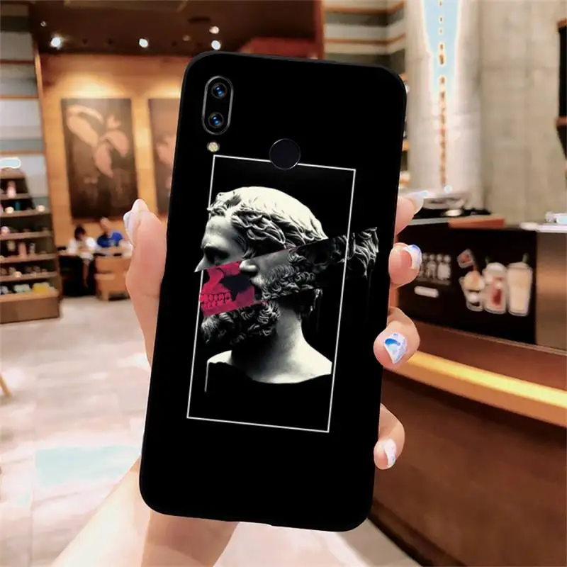

Statue Abstract Art David Medusa coque funda cover Phone Case For xiaomi Redmi 5 5A plus 7A 8 note 2 3 4 5 5A 6 7 GO K20 A2